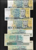 Brazilia 100000 100.000 cruzeiros 1985 F-VF pret pe bucata