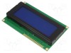 Afișaj LCD alfanumeric STN 20x4 albastru LED RAYSTAR OPTRONICS