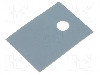 Suport termoconductor din silicon, 13mm x 18mm x 0.2mm - WK 220