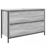 Cumpara ieftin Dulap pentru baie cu sertare Gri Sonoma 90x34,5x60 cm