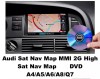 DVD Navigatie GPS Audi MMI 2G Europa + Romania A4 A5 A6 A8 Q7 (2002-2009)