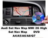 DVD Navigatie GPS Audi MMI 2G Europa + Romania A4 A5 A6 A8 Q7 (2002-2009)