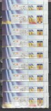 ROMANIA 2019 CONSTITUTIA Serie cu 9 timbre cu vinieta LP2234c MNH**, Nestampilat