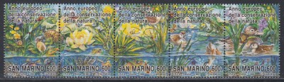 San Marino 1995 - Anul european al conservării naturii, Staif, MNH foto