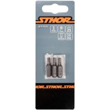 Sthor 65501 - Set capete de insurubare profil HEX3 3 bucati