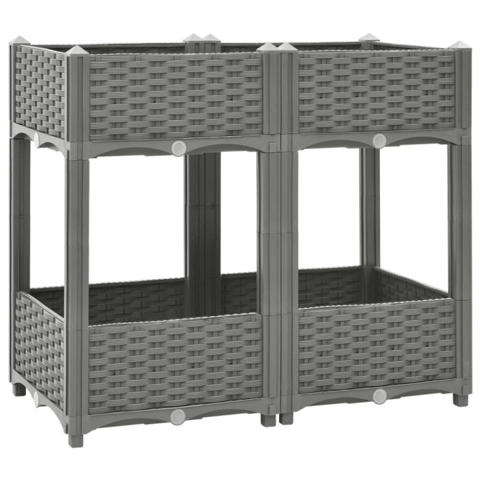 Gossi strat inaltat, 80x40x71 cm, polipropilena