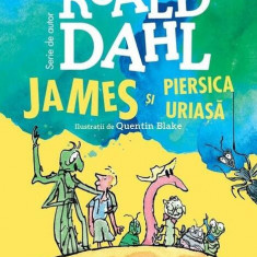 James şi piersica uriaşă | Format mic - Hardcover - Roald Dahl - Arthur
