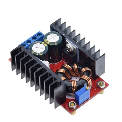 DC-DC converter step-up, IN: 10-32V, OUT: 12-35V, (6A) 150W (DC.990) foto