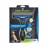 FURMINATOR L Par Scurt Caini 23-40kg - Perie Descalcit Blana, Indeparteaza Par Mort