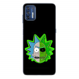 Husa compatibila cu Motorola Moto G9 Plus Silicon Gel Tpu Model Rick And Morty Alien