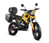 Motocicleta Barton Hyper 125cc, culoare negru/galben, cu topcase Cod Produs: MX_NEW MXHYPER125TCNG
