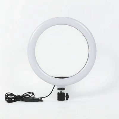 Lampa circulara LED 26 cm diametru,cap bila rotativ 360 grade foto