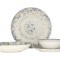 Bonna Set de vesela (Medium) - Luca Mosaic - 24 bucăți - 6 persoane - Porţelan