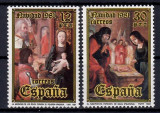 Spania 1981 - 1985 - Crăciun, 5 serii, 10 poze, MNH