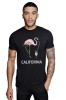 Tricou barbati negru - California - M, THEICONIC