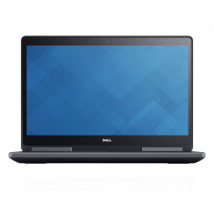 Laptop Dell Refurbished Precision 7710 17.3 inch FHD Intel Core i7-6920HQ 16GB DDR4 256GB SSD nVidia Quadro M3000M 4GB Black foto