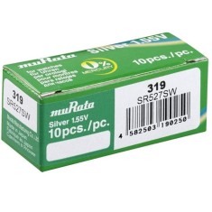Pachet 10 baterii pentru ceas - Murata SR527SW - 319