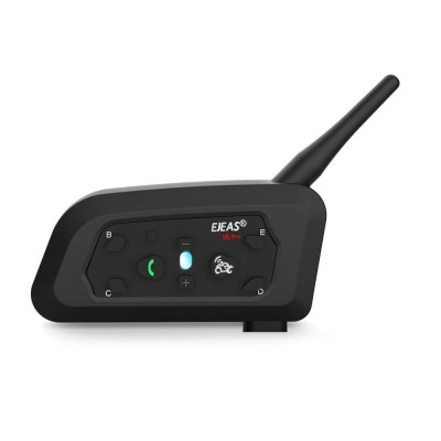 Intercom casca moto EJEAS V6 PRO+ Sistem de comunicare, USB C, aplicatie dedicata foto