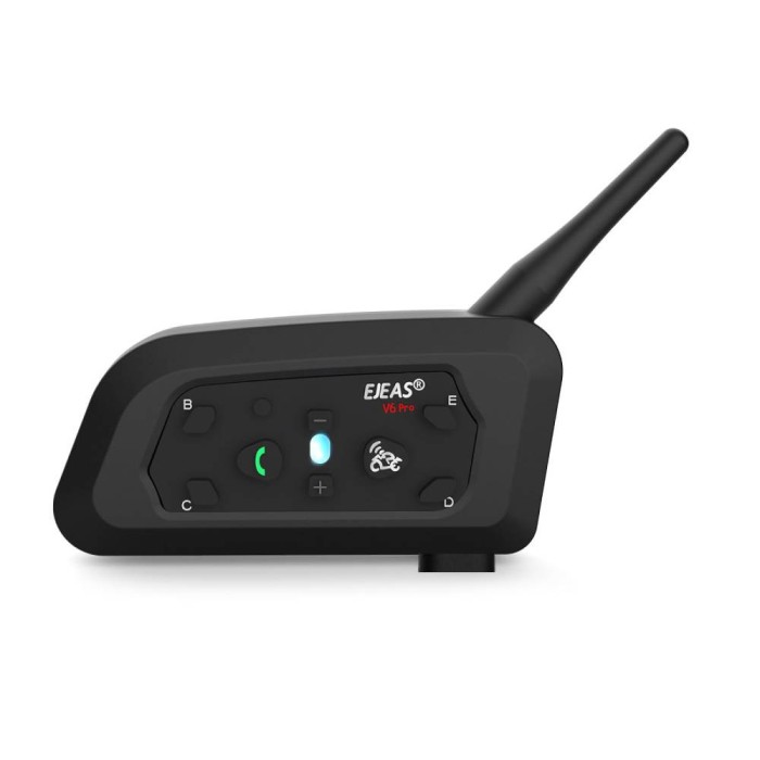 Intercom casca moto EJEAS V6 PRO+ Sistem de comunicare, USB C, aplicatie dedicata