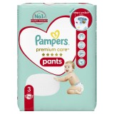 Scutece chilotel Premium Care Pants Mega Box Marimea 3 6-11 kg, 70 bucati, Pampers