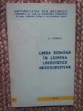 LIMBA ROMANA IN LUMINA LINGVISTICII INDOEUROPENE de CICERONE POGHIRC