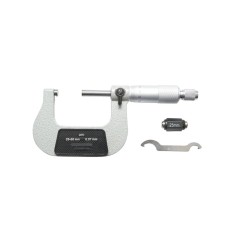 Micrometru mecanic de exterior cu cadru emailat, metric 25-50 mm foto