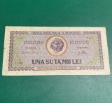 Bancnota 100000 lei 25 ianuarie 1947
