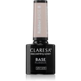 Claresa UV/LED Base Rubber baza gel pentru unghii culoare 8 5 g