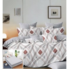 Lenjerie Pat Tomorrow Sf224, Bumbac, 6 Piese, Fara Elastic, Gri, Imprimeu