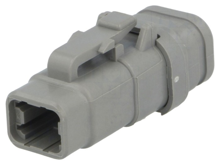 Conector cablu-cablu 4 pini IP68