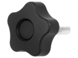 Buton de Reglare &Oslash;40mm M8 Negru