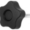 Buton de Reglare &Oslash;40mm M8 Negru