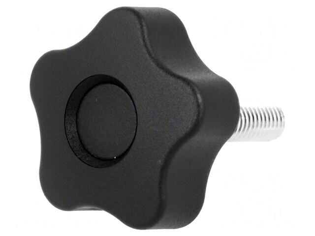 Buton de Reglare &Oslash;40mm M8 Negru