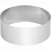 Forma inox rotunda (mousse), Ø 10 x H 4.5 cm, fara imbinare