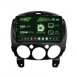 Navigatie Mazda 2 (2007-2014), Android 13, Z-Octacore 8GB RAM + 256GB ROM, 9 Inch - AD-BGZ9008+AD-BGRKIT325