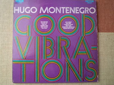 hugo montenegro good vibrations disc vinyl lp muzica pop funk jazz RCA victor VG foto