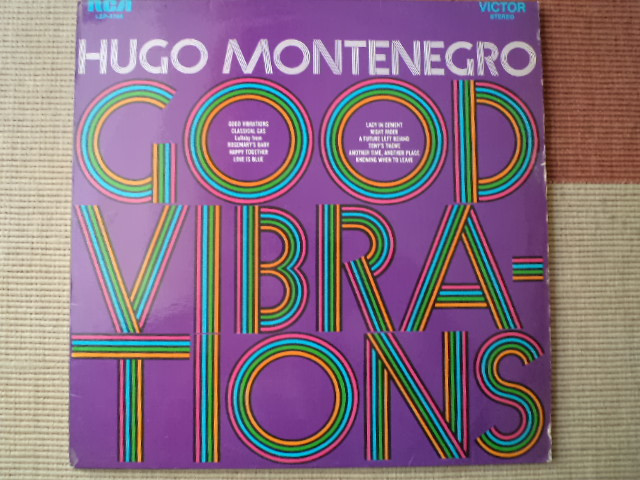 hugo montenegro good vibrations disc vinyl lp muzica pop funk jazz RCA victor VG