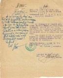 A4277N Spitalul Militar de Ochi Slobozia evacuat de la Chișinău, 1941, act către prefectul județului Tecuci