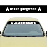 Cumpara ieftin Sticker Parasolar Lexus Gangstar