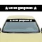 Sticker Parasolar Lexus Gangstar , Autocolant Parbriz pentru Tuning Lexus