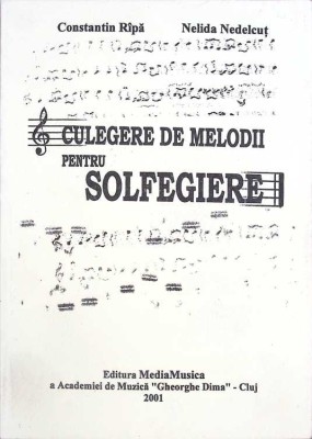 CULEGERE DE MELODII PENTRU SOLFEGIERE-CONSTANTIN RIPA, NELIDA NEDELCUT-262840 foto