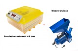 Pachet Promotional Moara Uruiala si Incubator Automat 48 oua de gaina