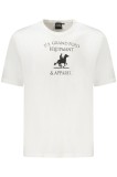 U.S. Grand POLO Tricou barbati cu imprimeu din bumbac, regular fit, alb, S, 2XL, 3XL, L, M, XL, U.S. GRAND POLO EQUIPMENT &amp; APPAREL