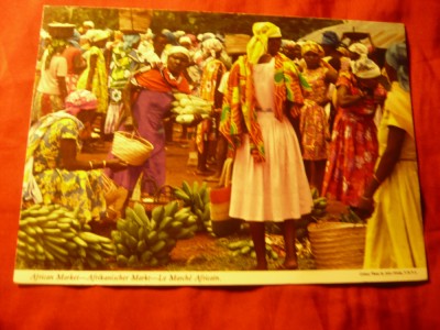 Ilustrata - Piata Africana foto