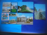 HOPCT LOT NR 525 CONSTANTA-IP-CT-5 CARTI POSTALE-RSR-CIRCULATE, Circulata, Printata