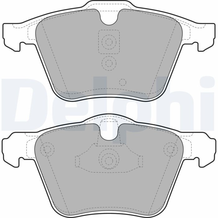 DELPHI LP1968 set placute frana,frana disc
