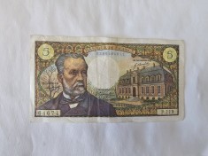 Franta 5 Francs 1970 foto