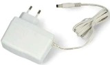 Alimentator SMPS in comutatie AC DC 12V 2.5A 2500mA pentru camere cu mufa 5.5x2.1mm alb cablu DC 150cm