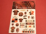 Stickere 3D - fotbal - AC MILAN