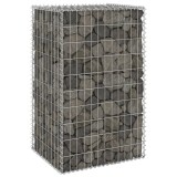 VidaXL Perete gabion cu capace, 60 x 50 x 100 cm, oțel galvanizat